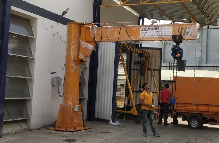 Pillar Mounted Jib Crane